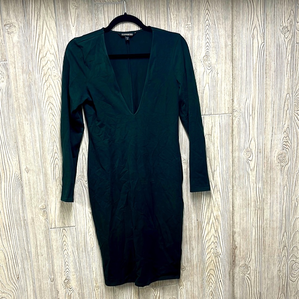 Express women’s midi bodycon dress